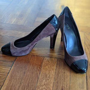 Ralph Lauren Rafita Purple High Heel size 11